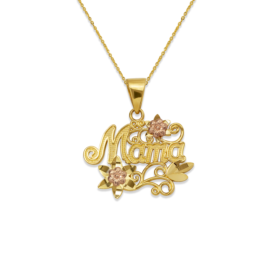 14K Mama Pendant + Chain